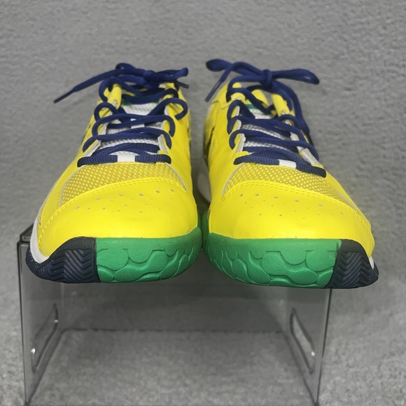 New Balance 696 x Polo Ralph Lauren Sneakers Men's Sz 12 Yellow Tennis Shoes - Picture 3 of 8